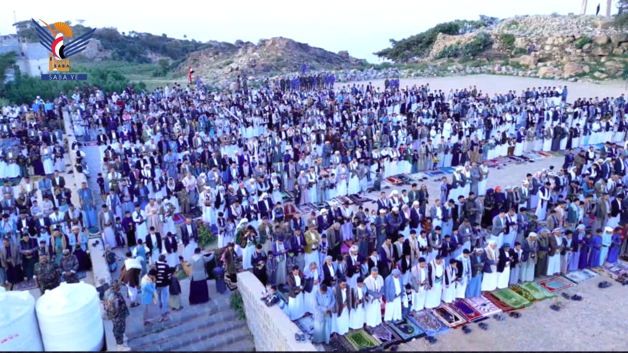 وقفات في المحويت تضامناً مع الشعب الفلسطيني