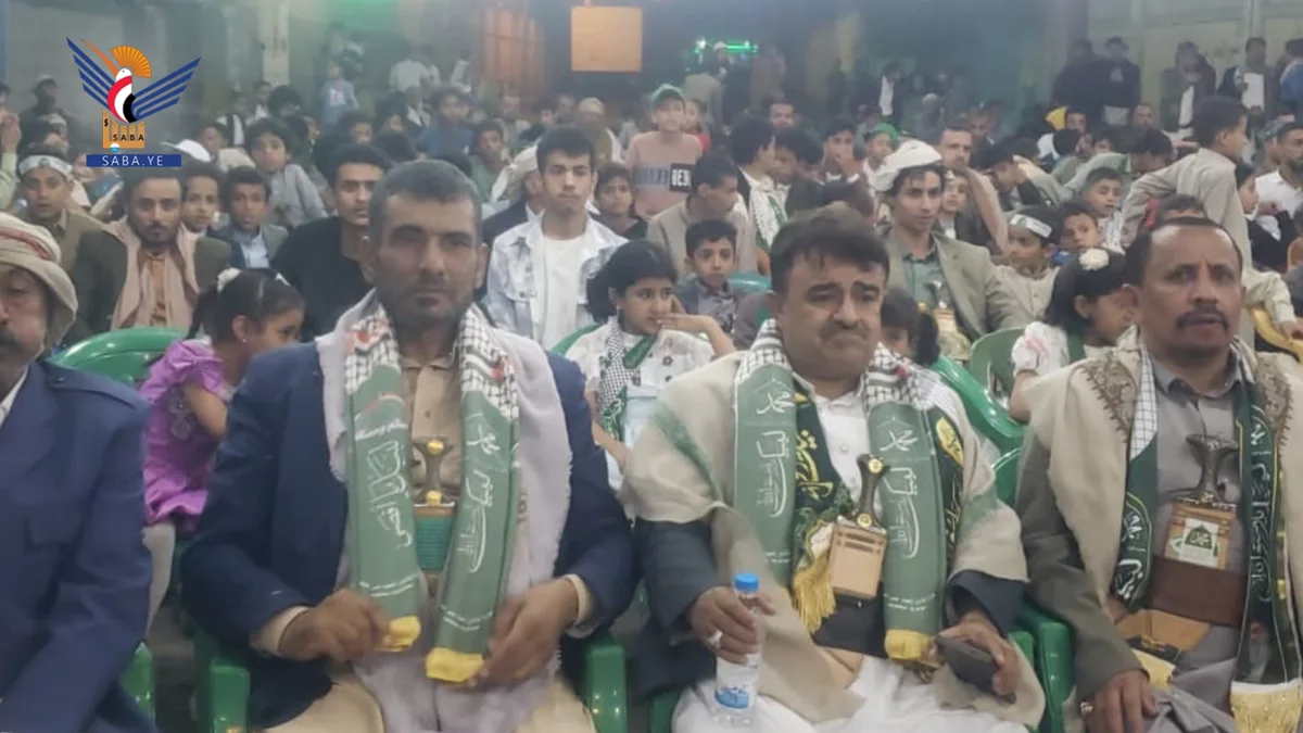 احتفالات واسعة بالمولد النبوي بمديرية شعوب في أمانة العاصمة