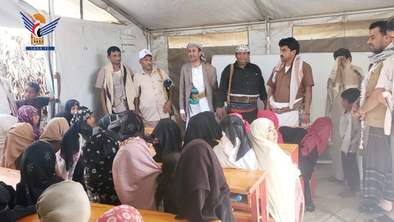 حجة.. تفقد أنشطة الدورات الصيفية في مديرية حرض