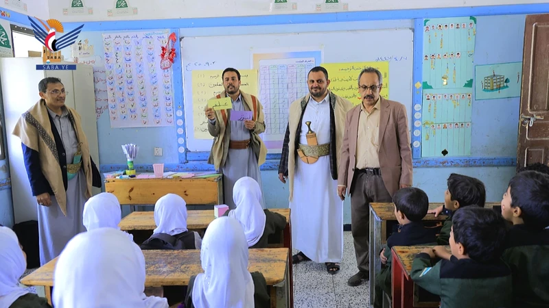 تفقد العملية التعليمية في عدد من المدارس بأمانة العاصمة