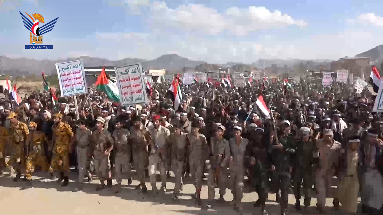 محافظة مأرب تحيي يوم القدس العالمي بست مسيرات حاشدة