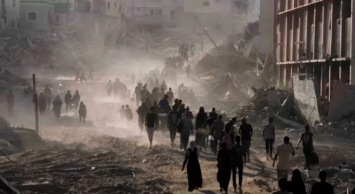 "الأونروا": 69% من سكان قطاع غزة يخضعون لأوامر تهجير نشطة