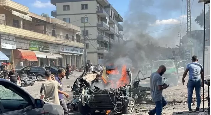 إصابة 3 مدنيين في غارتين للعدو الصهيوني على جنوب لبنان  