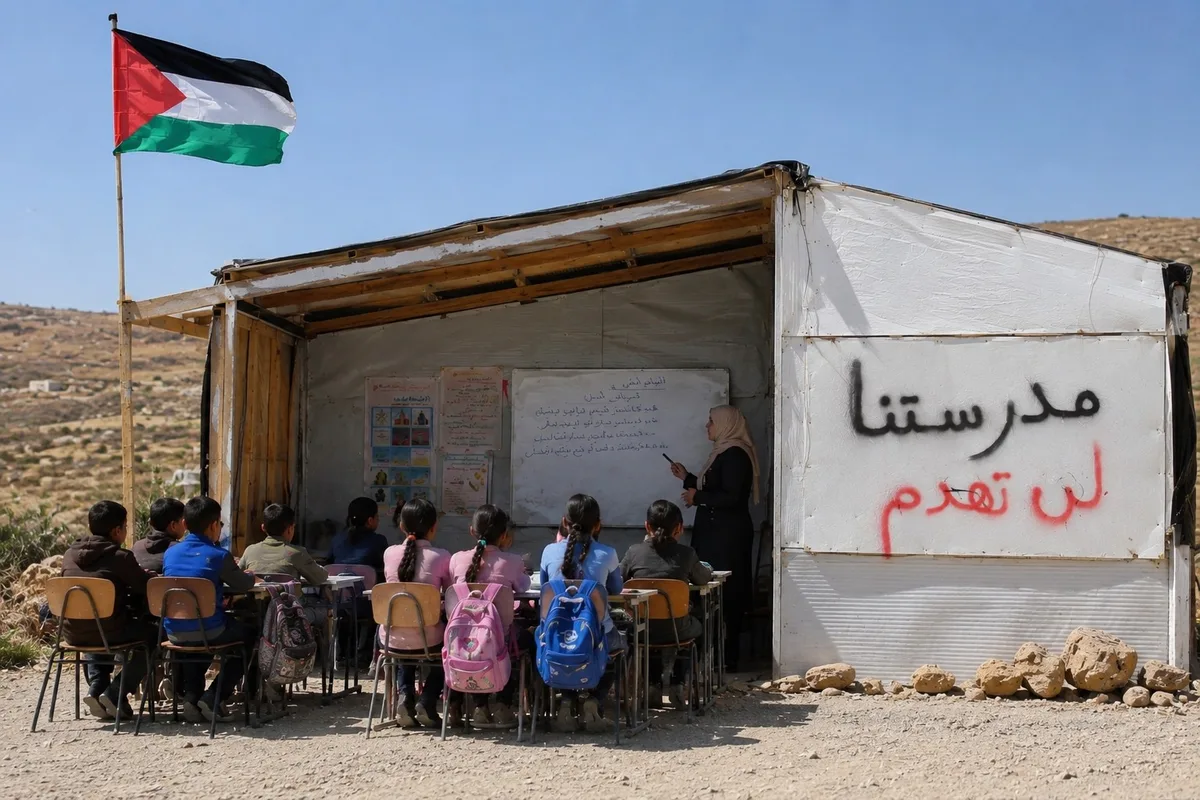 حين تصبح مدراس فلسطين في مرمى الهدم​​