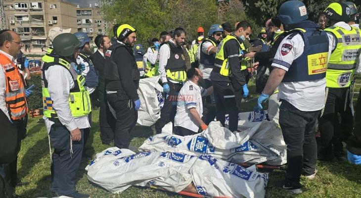 8 قتلى و27 مصابا وتدمير واسع بقصف إيراني على أراضي 48 المحتلة