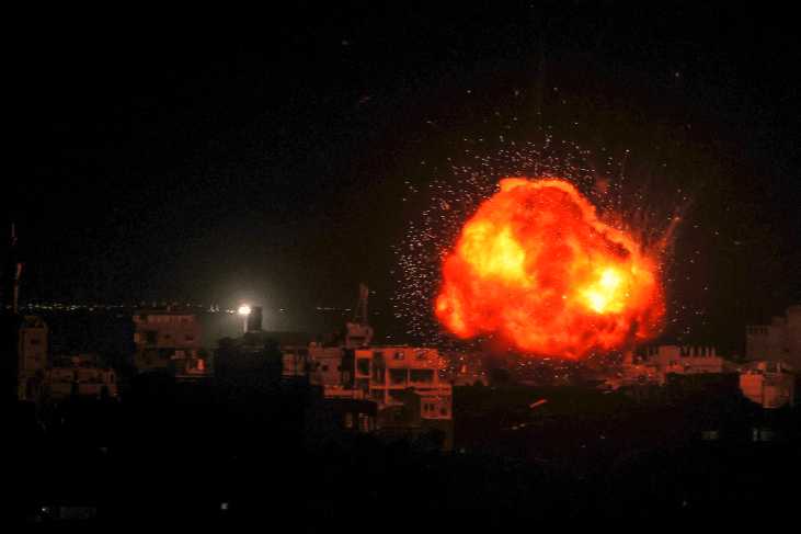 استشهاد تسعة فلسطينيين في قصف إسرائيلي على مناطق متفرقة من قطاع غزة