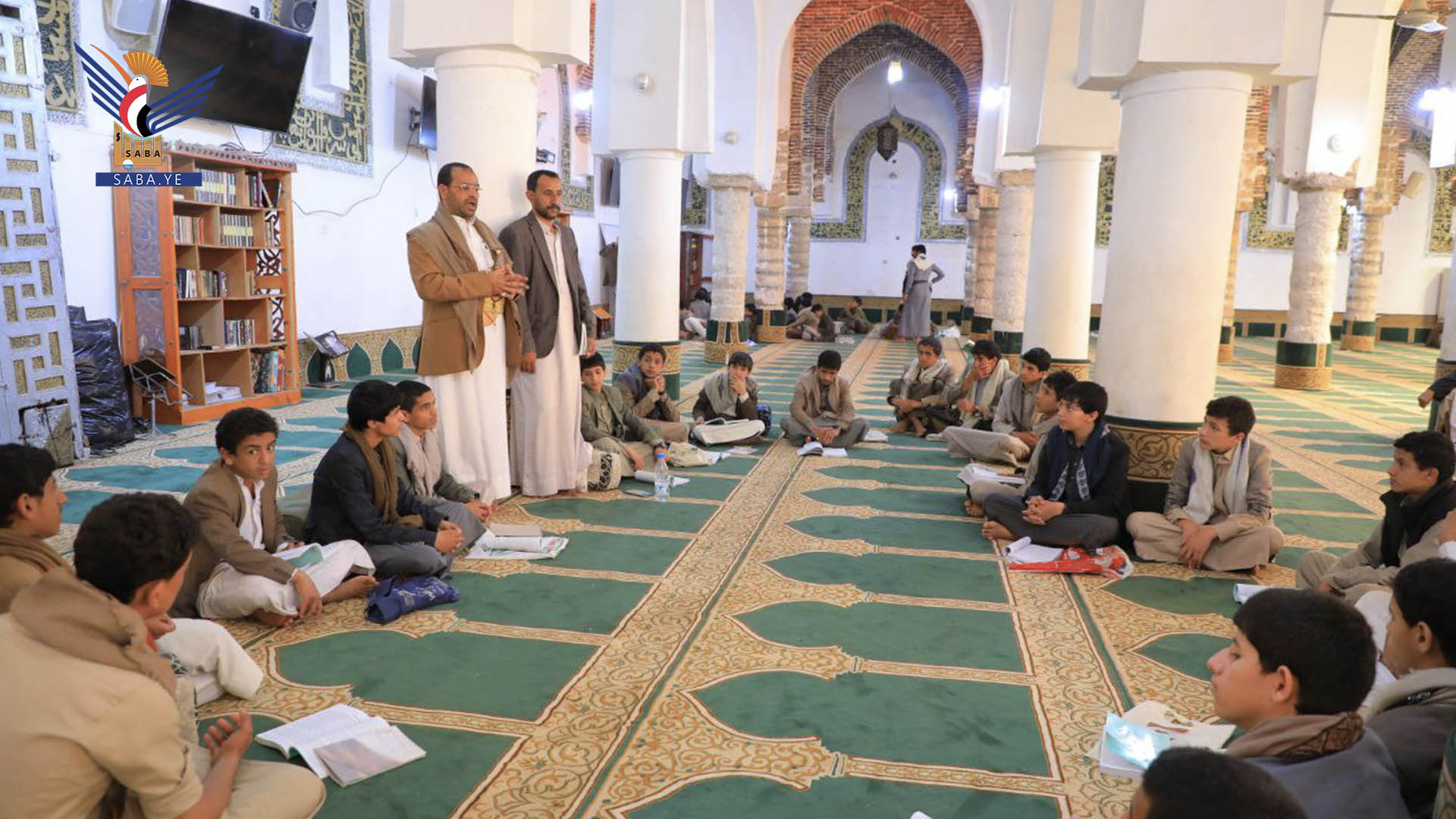 محافظ صعدة يتفقد الأنشطة الصيفية في مسجد الإمام الهادي