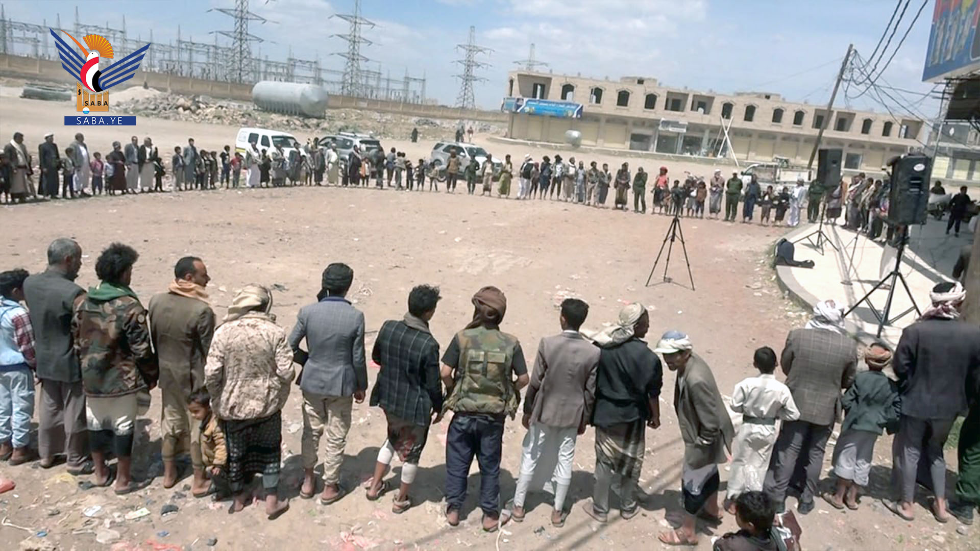 وقفات في مديريات ذمار تنديدا باستمرار حرب الإبادة والمجازر في غزة