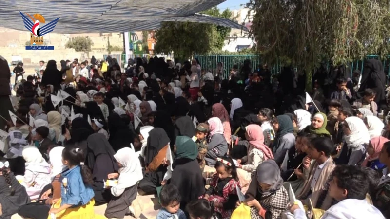 فرع هيئة رعاية أسر الشهداء بعمران ينظم يوما ترفيهيا لأبناء الشهداء