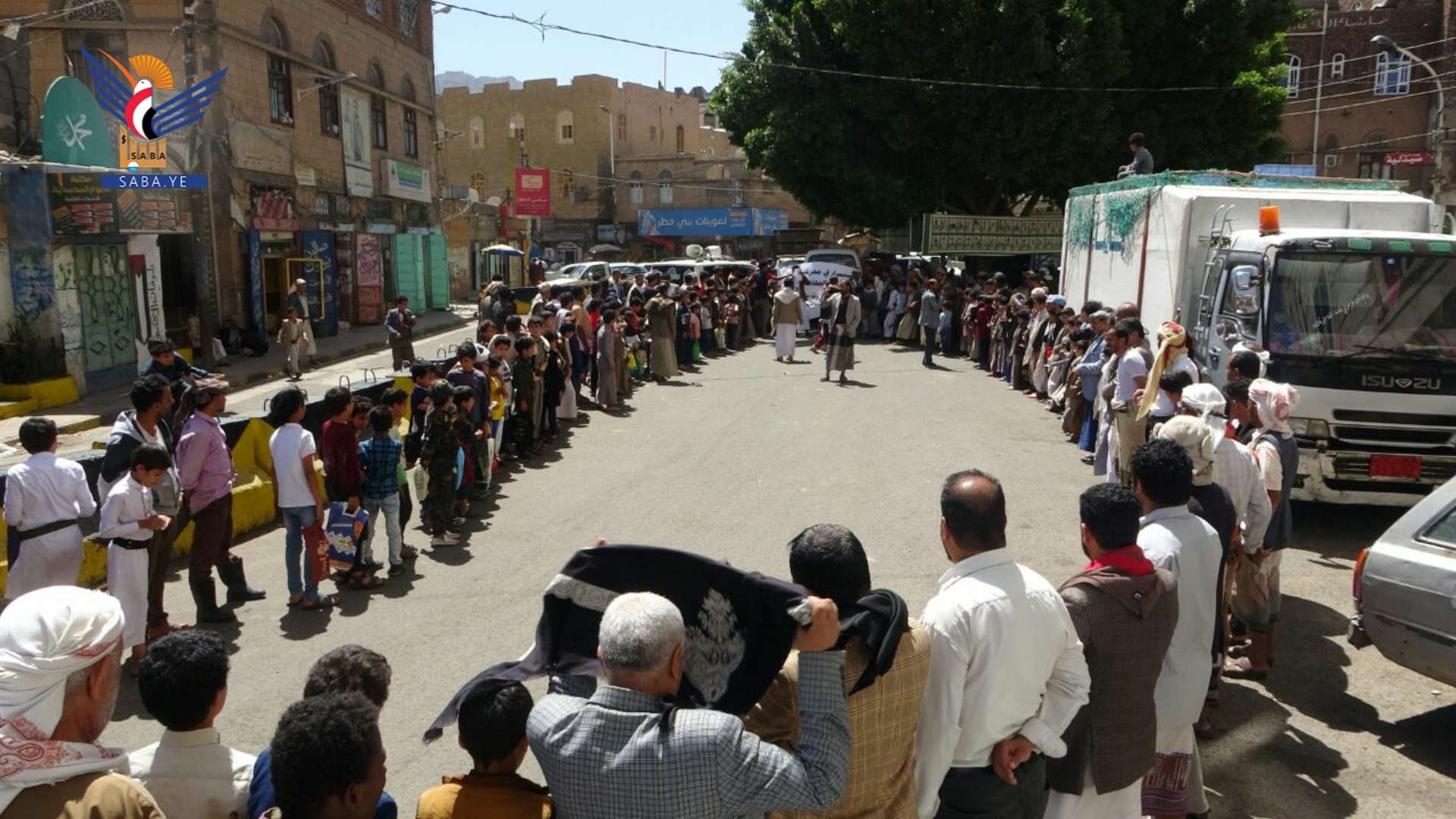 وقفتان في مديرية الوحدة تنديداً بالمجازر الصهيونية في غزة