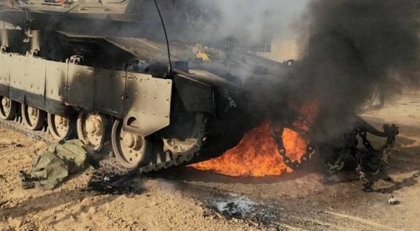 "شهداء الأقصى" تعرض مشاهداً لتفجير آلية عسكرية صهيونية شمال خان يونس "شهداء الأقصى" تعرض مشاهداً لتفجير آلية عسكرية صهيونية شمال خان يونس