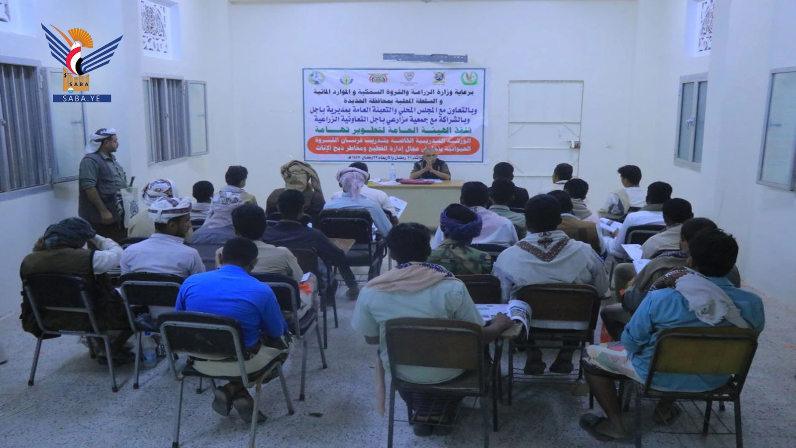 بدء ورشة لتأهيل فرسان الثروة الحيوانية بمديرية باجل 