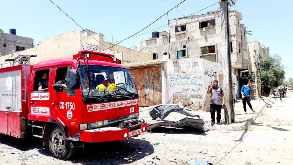 الدفاع المدني بغزة:انتشال جثمان طفل سقط داخل بئر مياه 