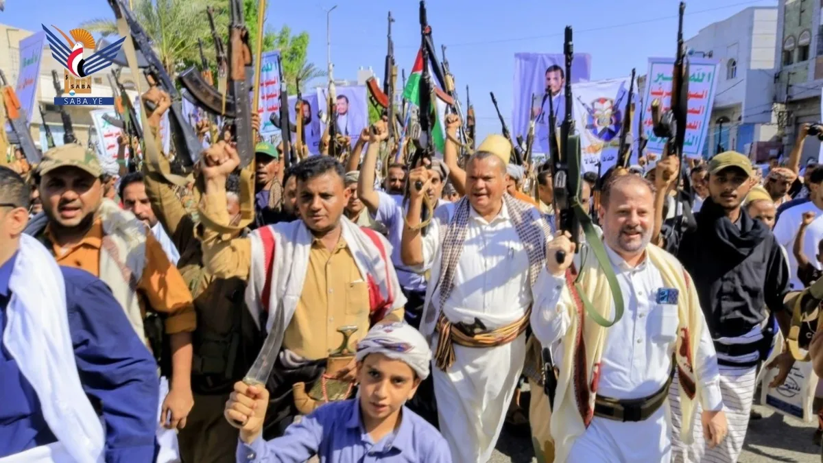 لقاء مسلح بالحديدة في الذكرى الثالثة لمعركة طوفان الأقصى