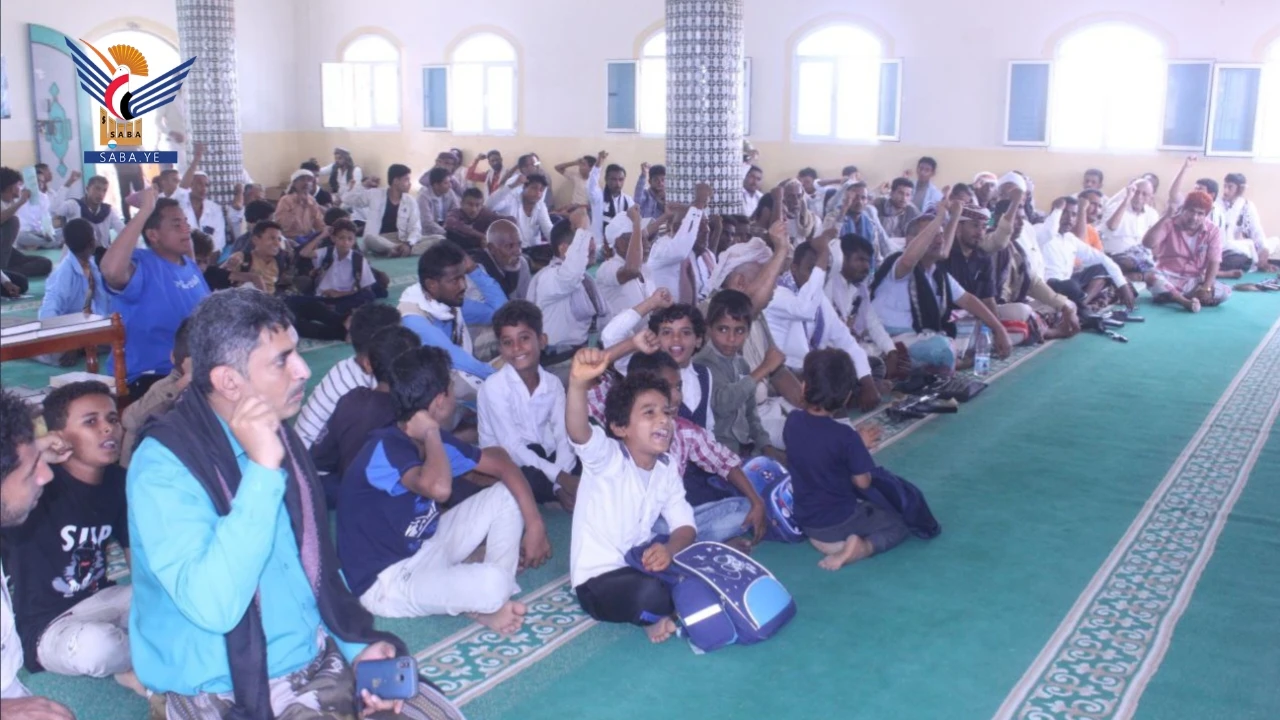 فعالية في المنصورية بالحديدة بذكرى الشهيد الصماد والتهيئة لاستقبال رمضان