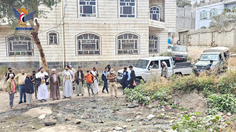 نزول لتقييم الوضع البيئي بمنطقتي وقير وويخان بمديرية الظهار في إب