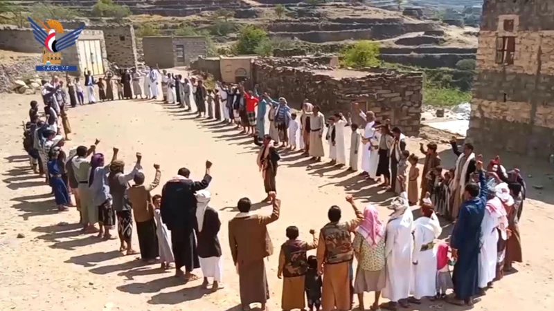 وقفات في ريمة وفاءً لدماء الشهداء وتأكيداً على استمرار التعبئة والجهوزية