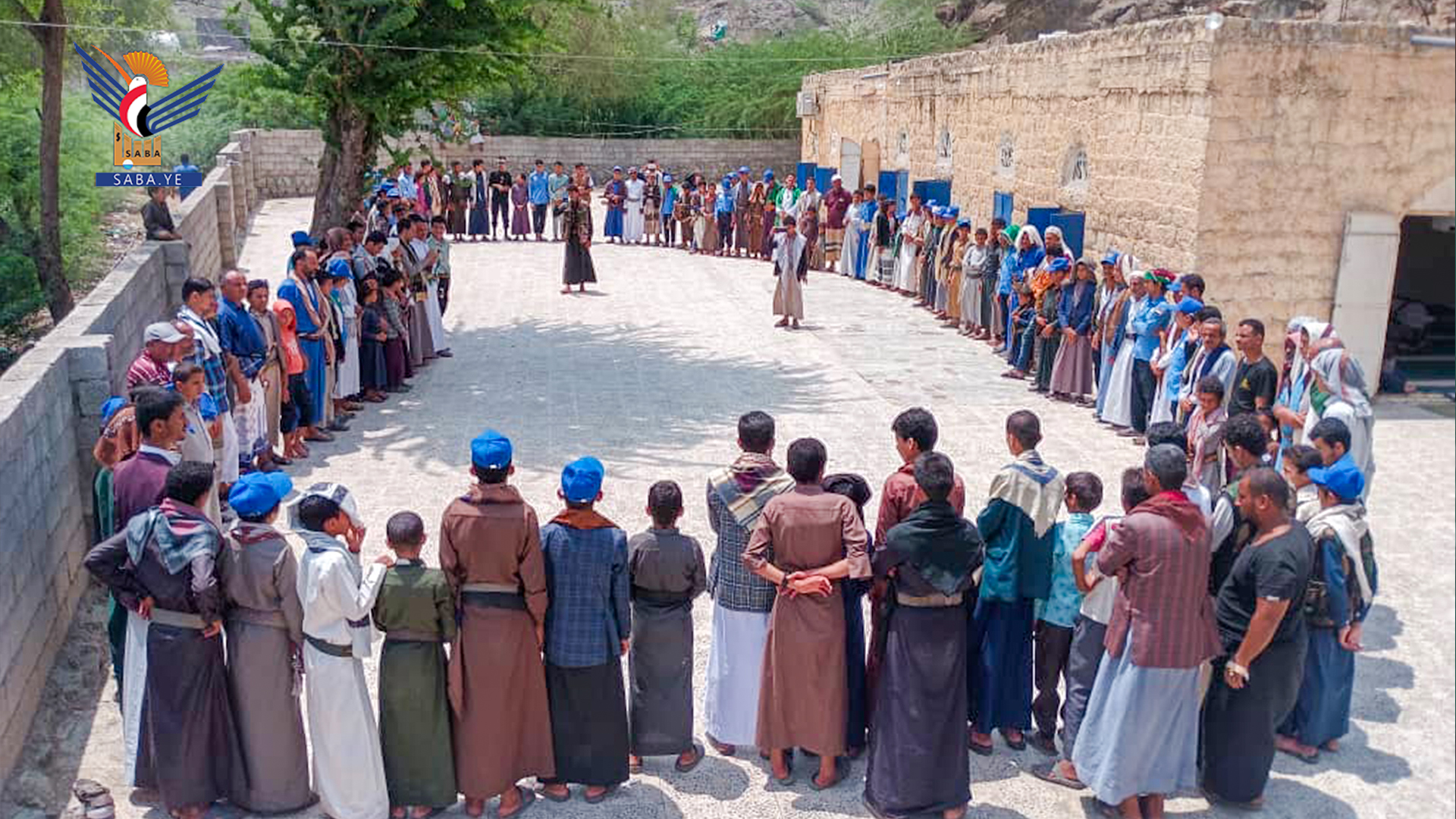   المحويت.. 24 مسيرة ووقفة تحت شعار "مع غزة.. ثبات الموقف واستمرارية الجهاد"