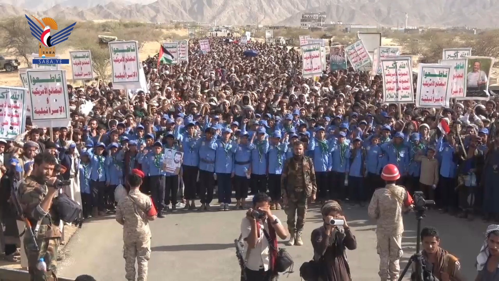 ثمان مسيرات حاشدة بمأرب تحت شعار "مع غزة.. تطوير القدرات وتصعيد العمليات"