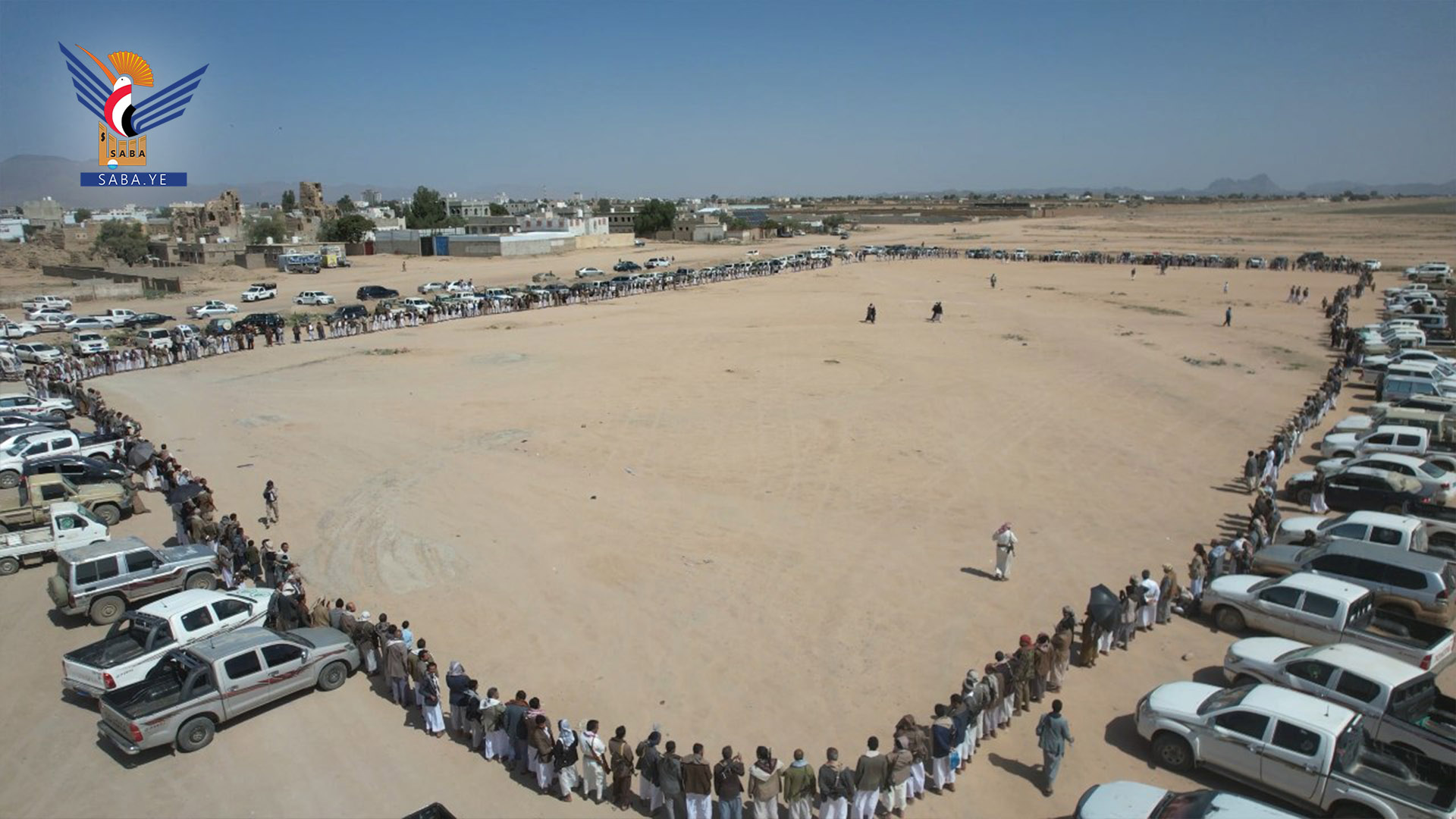 وقفة قبلية في مديريات الصعيد بصعدة تأكيداً على ثبات الإسناد اليمني لغزة