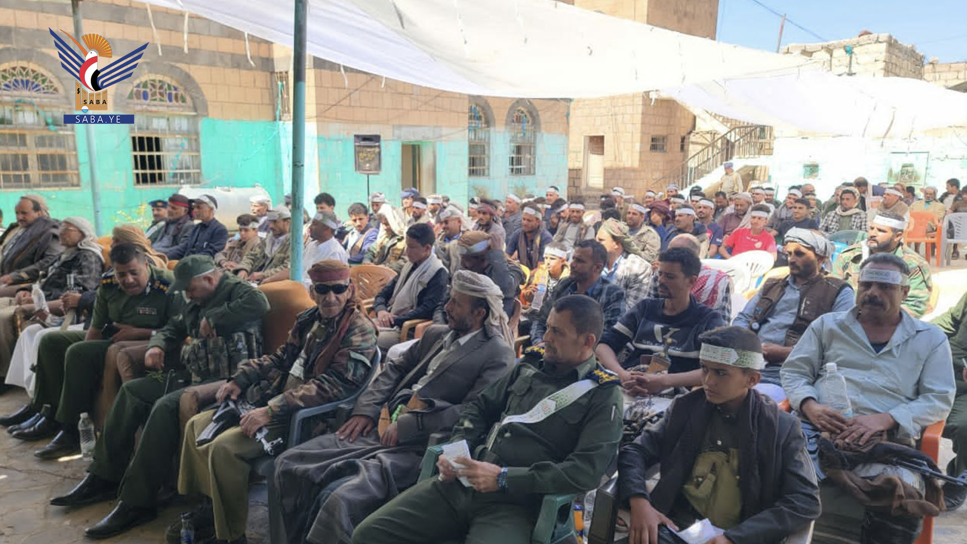فعالية لإدارة أمن مديرية دمت في الضالع بذكرى يوم الولاية
