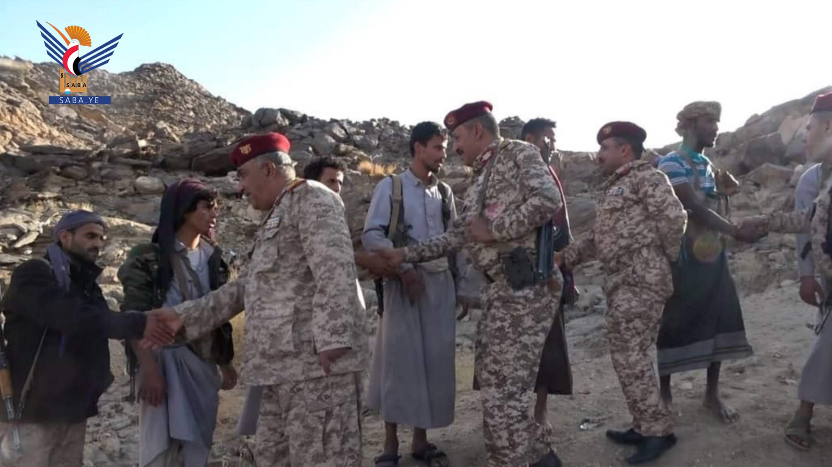 زيارة المرابطين في جبهات البقع ونجران والأجاشر