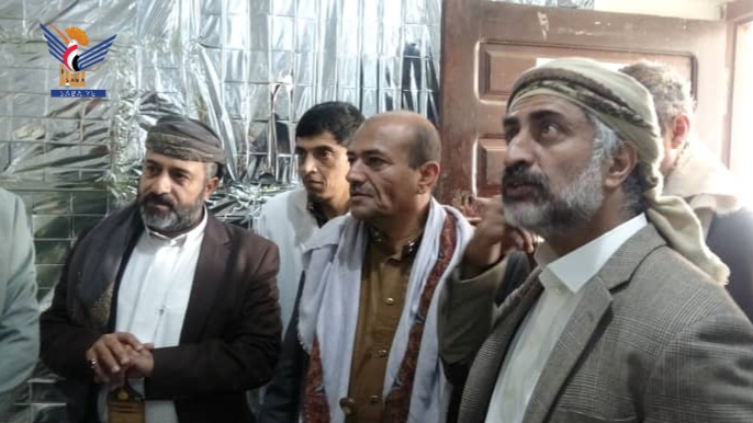 محافظ المحويت ونائب وزير الإدارة والتنمية المحلية يتفقدان مستشفى الطويلة الريفي