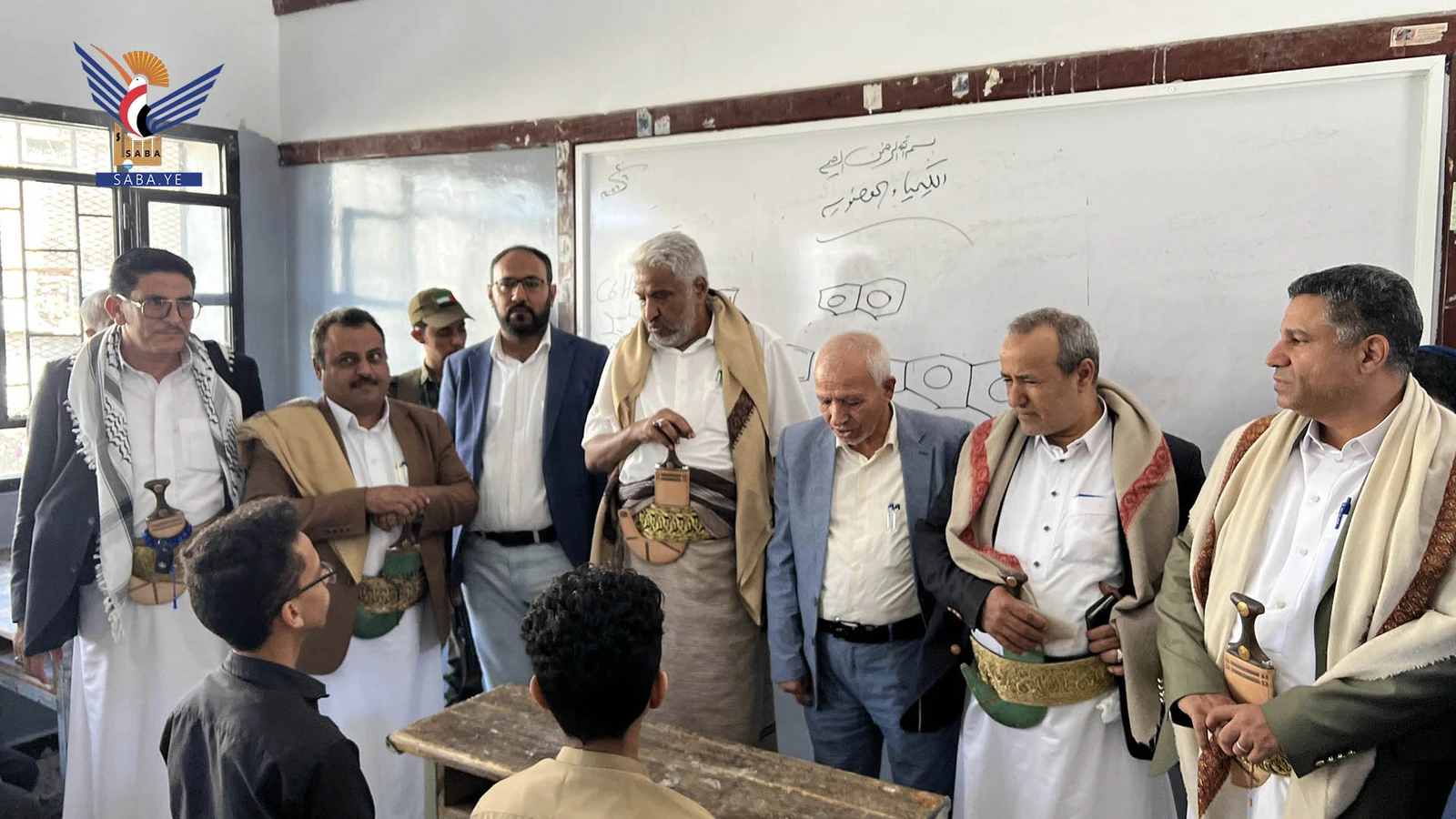 قحيم وبادر وغثاية يدشًنون العام الدراسي الجديد في مديرية آزال بأمانة العاصمة