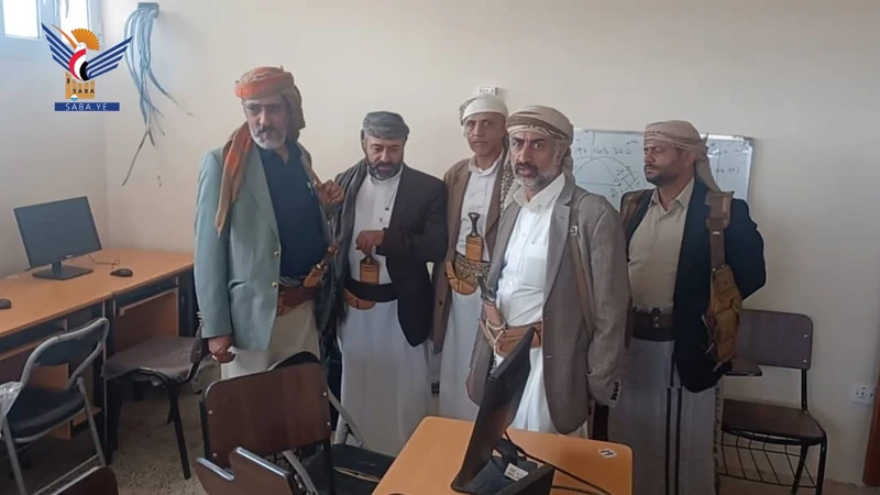 المحويت.. قطينة والمحضار يزوران كلية العلوم التطبيقية والإنسانية بمديرية شبام