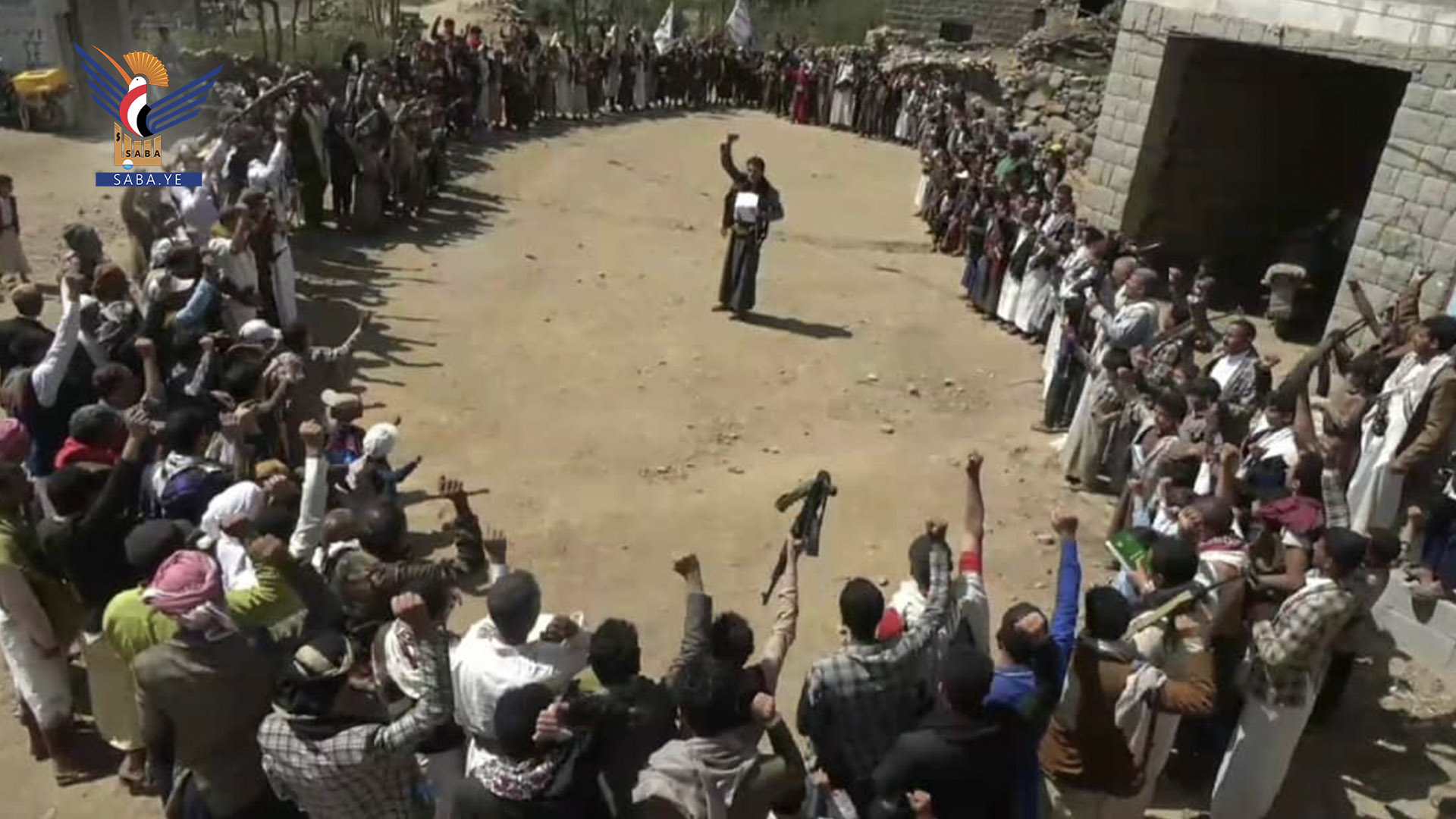 قبائل ملحان والطويلة بالمحويت تعلن النكف القبلي في مواجهة العدو الأمريكي