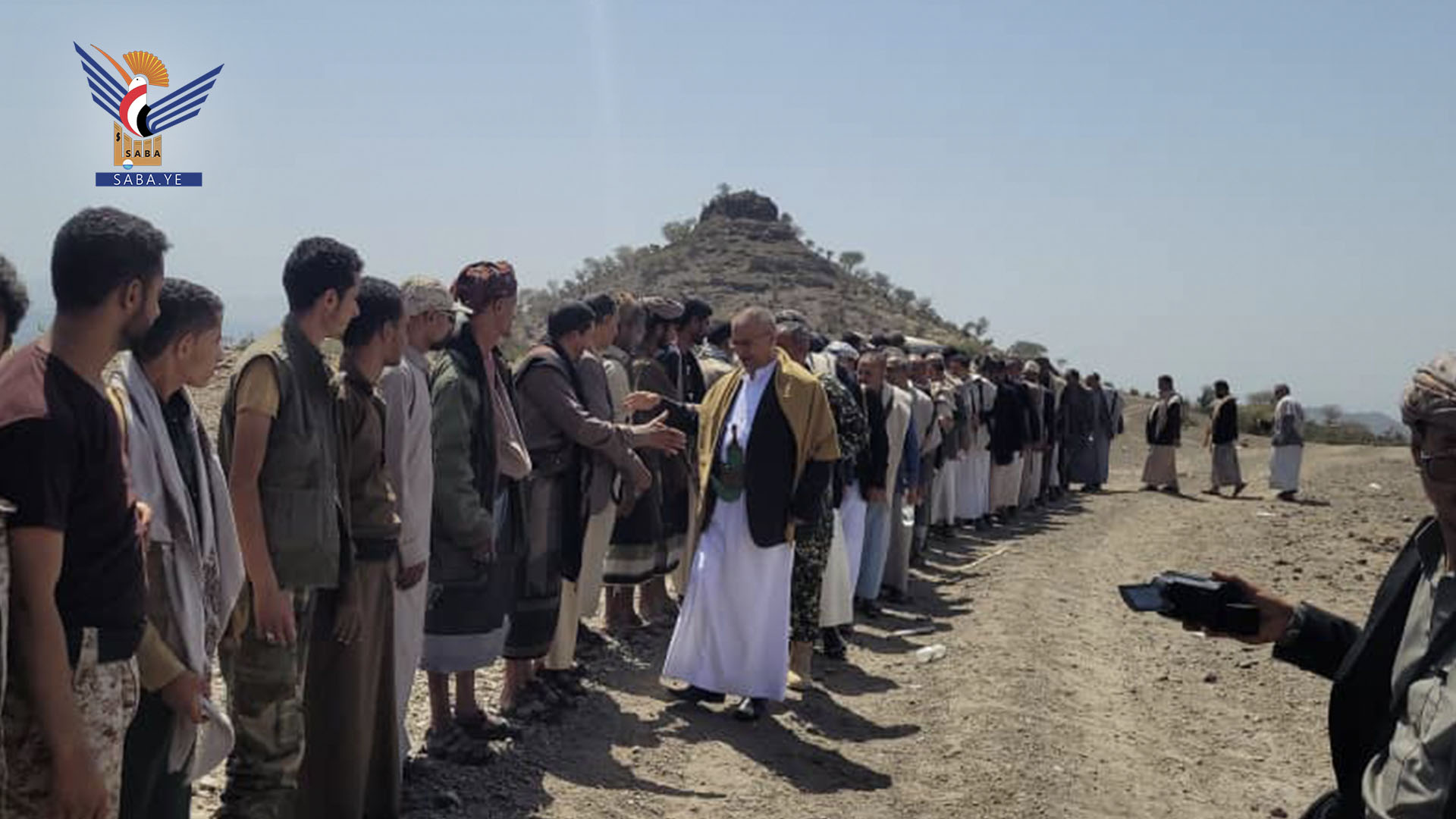 قيادة جامعة إب تزور المرابطين في محافظة الضالع