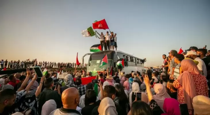 مراد كدير: القافلة الإغاثية البرية تواصل تدريباتها في ليبيا للوصول إلى غزة