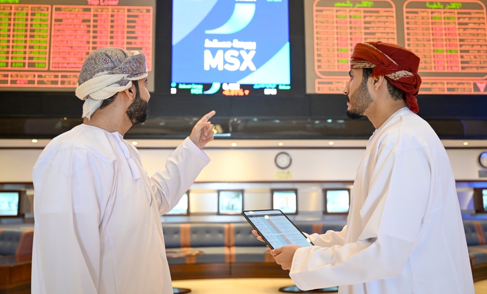 انخفاض مؤشر بورصة مسقط 0.85 %