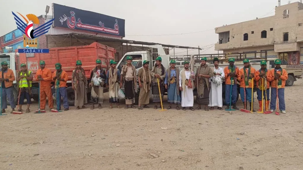 تدشين حملة نظافة بمديريات مأرب بمناسبة ذكرى المولد النبوي