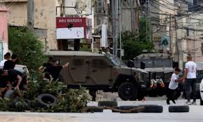 استشهاد طفل فلسطيني برصاص العدو الصهيوني شمال شرق رام الله