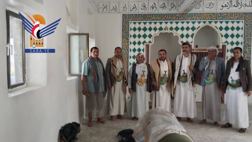 حجة.. الاطلاع على سير العمل بمشروع ترميم مسجد جبل نمر في بني العوام