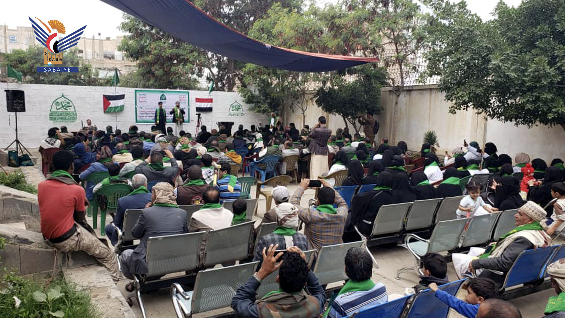 القطاع الصحي في شعوب بأمانة العاصمة يحتفي بذكرى المولد النبوي