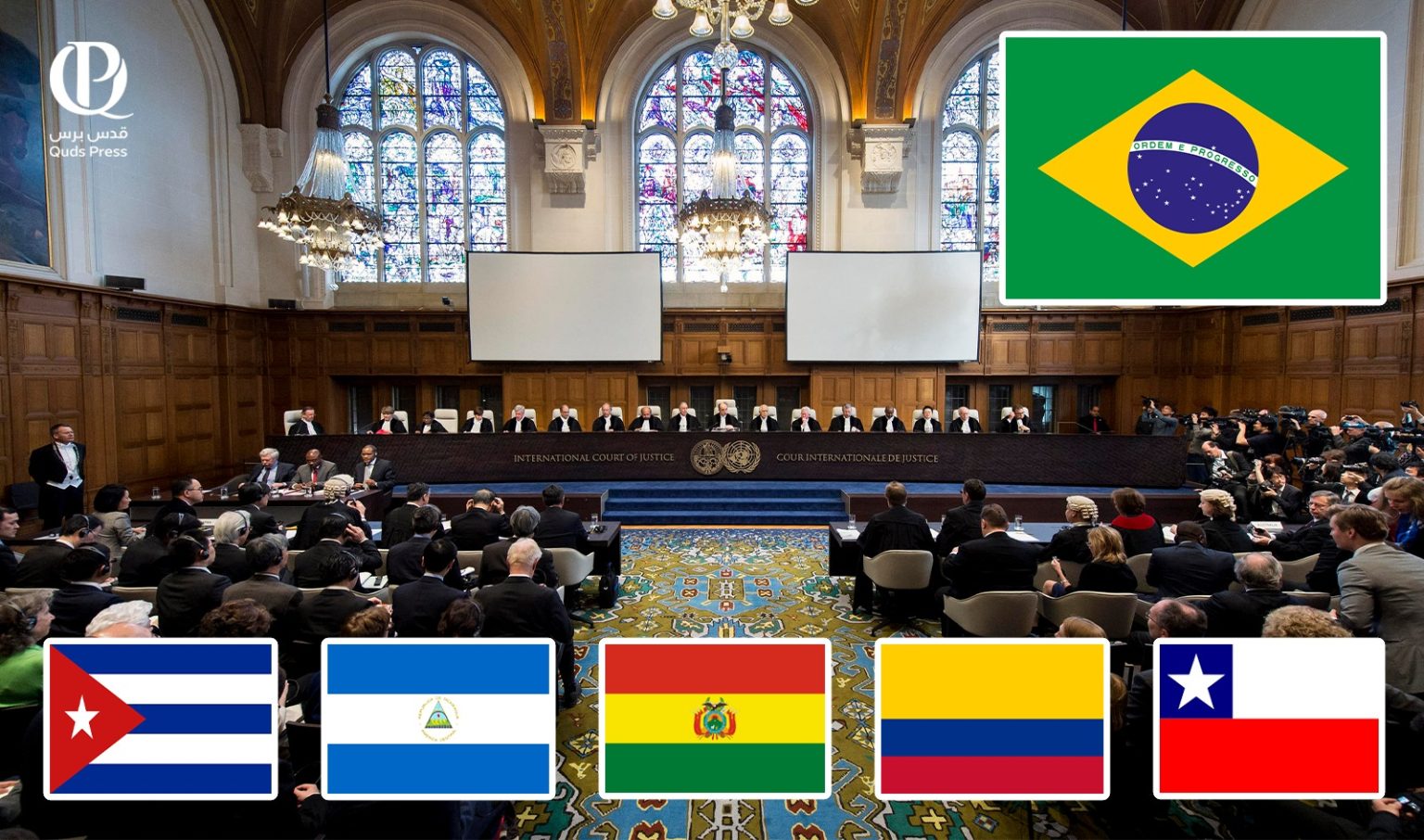 البرازيل سادس دولة لاتينية تنضم لدعوى جنوب أفريقيا ضد الكيان الإسرائيلي