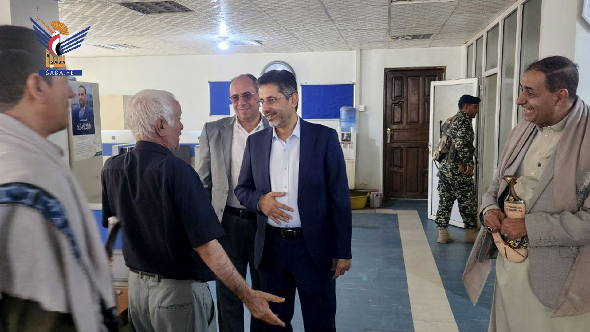 وزير الإعلام ونائبه يطلعان على مستوى الانضباط الوظيفي بعدد من المؤسسات والوسائل الإعلامية