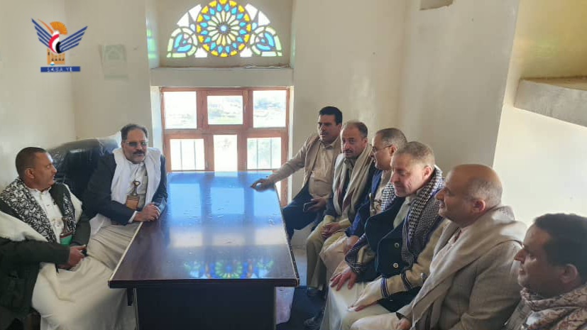 رئيس استئناف إب يتفقد سير العمل في محكمتي  بعدان والشعر