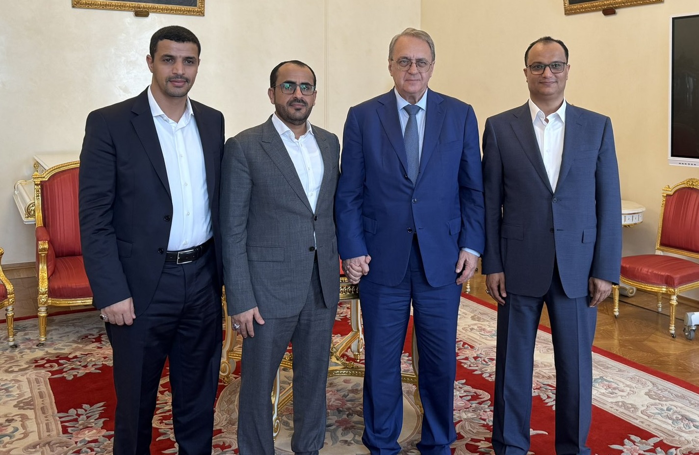 عبدالسلام يلتقي المبعوث الخاص للرئيس الروسي إلى الشرق الأوسط وأفريقيا