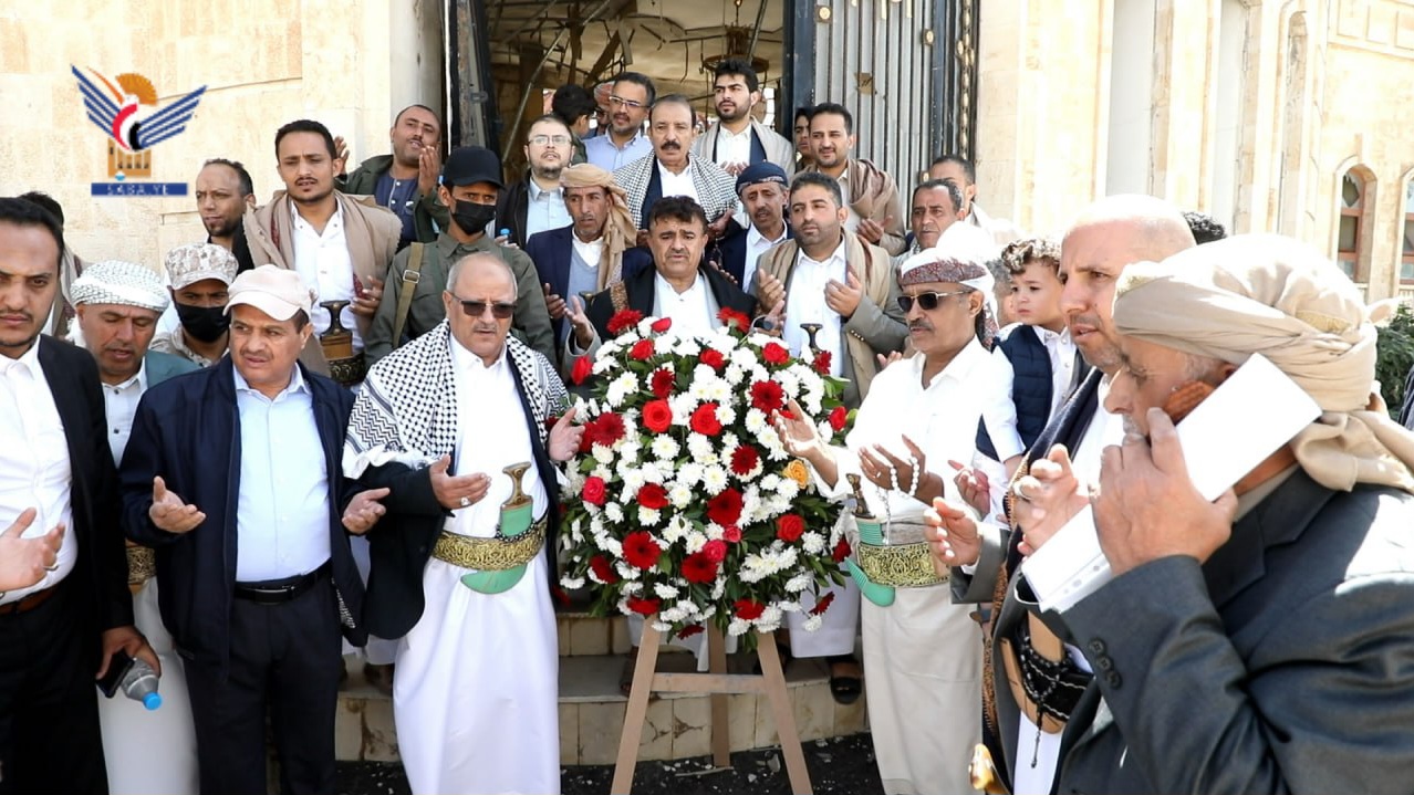 وقفة في أمانة العاصمة بالذكرى التاسعة لجريمة استهداف الصالة الكبرى