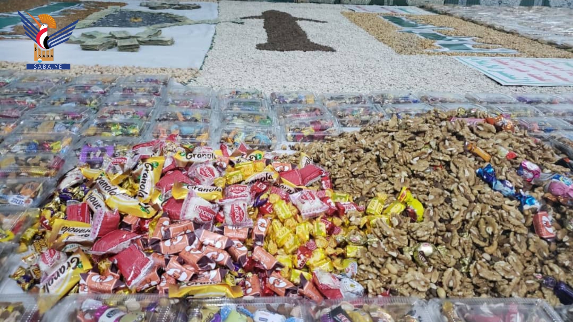 قافلة عيدية من الهيئة النسائية بصنعاء الجديدة للمرابطين في الجبهات