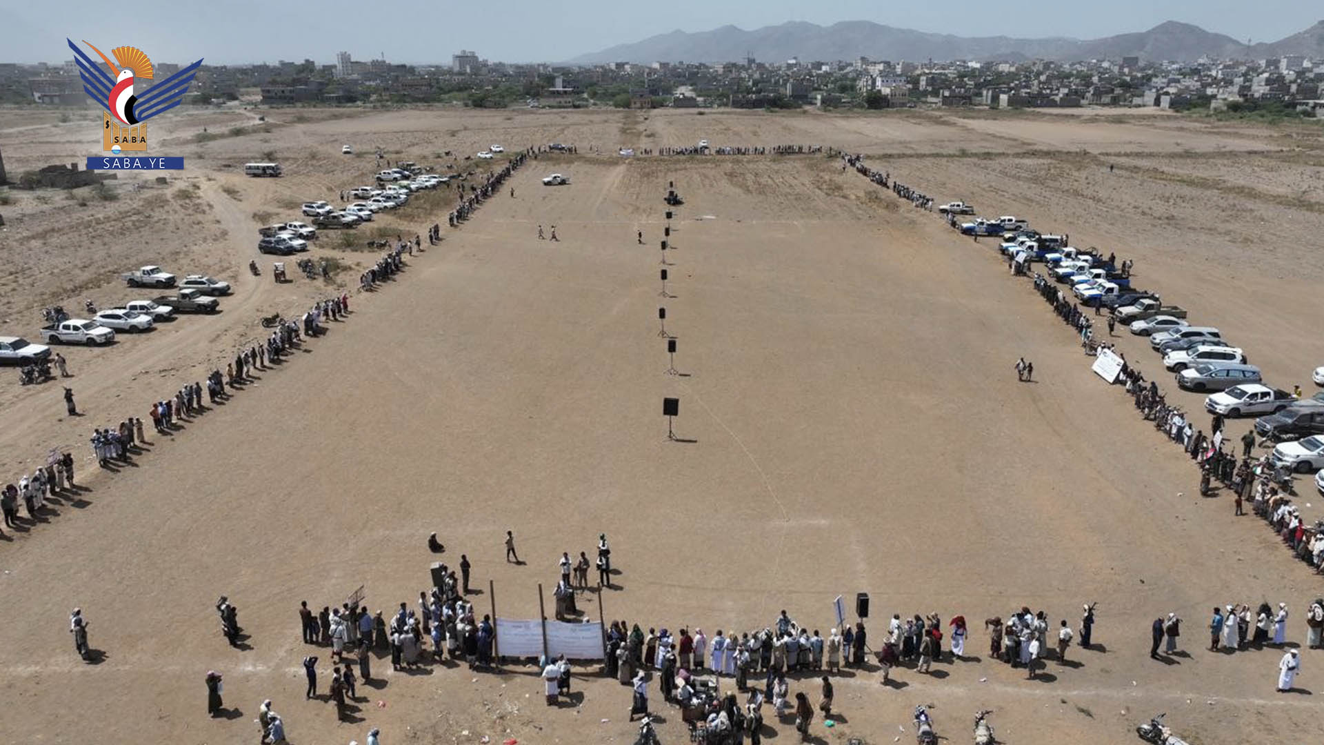 أبناء المديريات الشرقية بالحديدة يعلنون النفير العام لمواجهة العدو الأمريكي