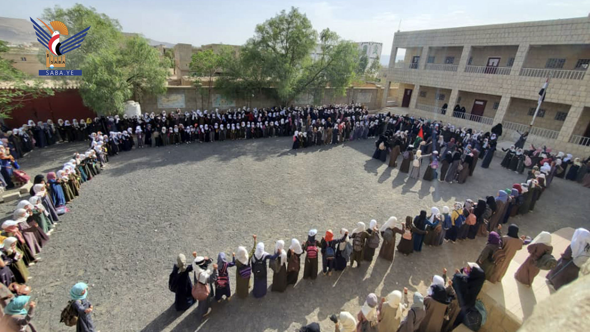 وقفات بمديريتي بني صريم وحبور ظليمة في عمران نصرةً لغزة  