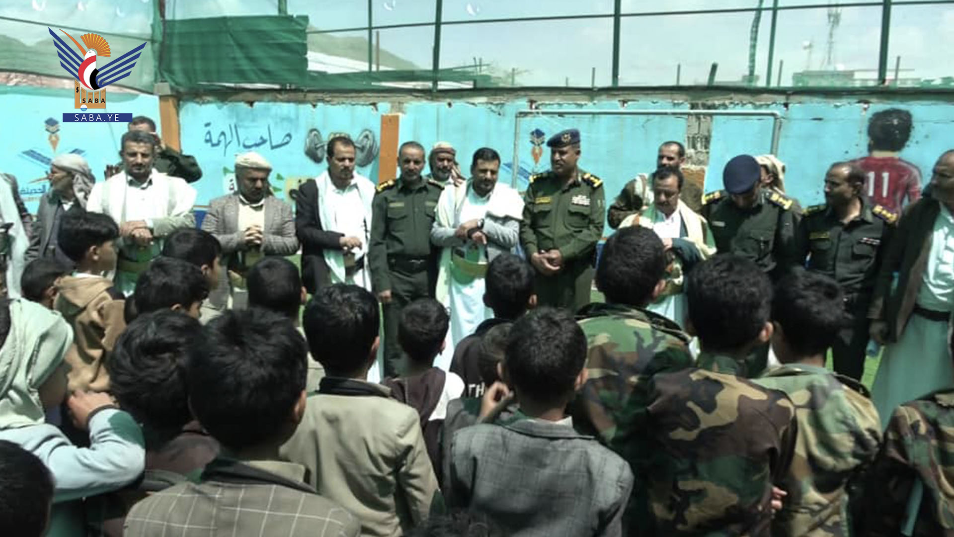 تفقد الدورات الصيفية بمديرية همدان محافظة صنعاء