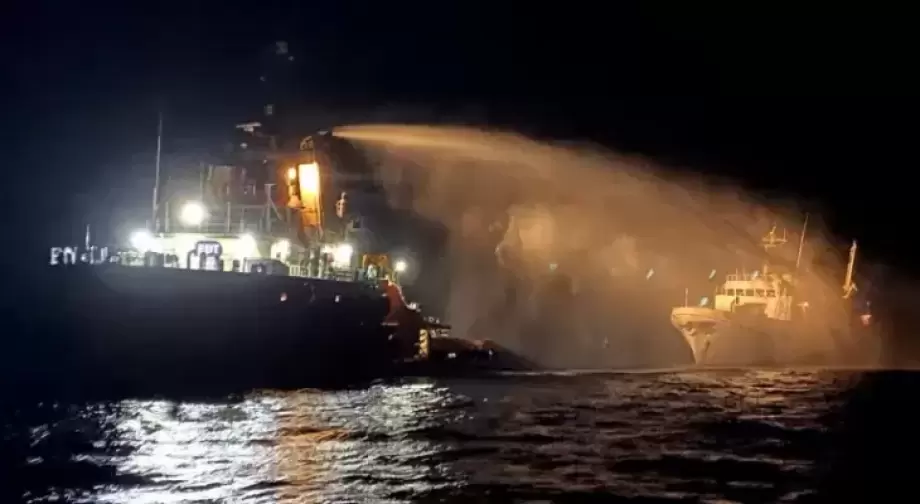 الحكومة المالطية: تم اخماد الحريق في سفينة "الضمير العالمي" ووضعها مستقر