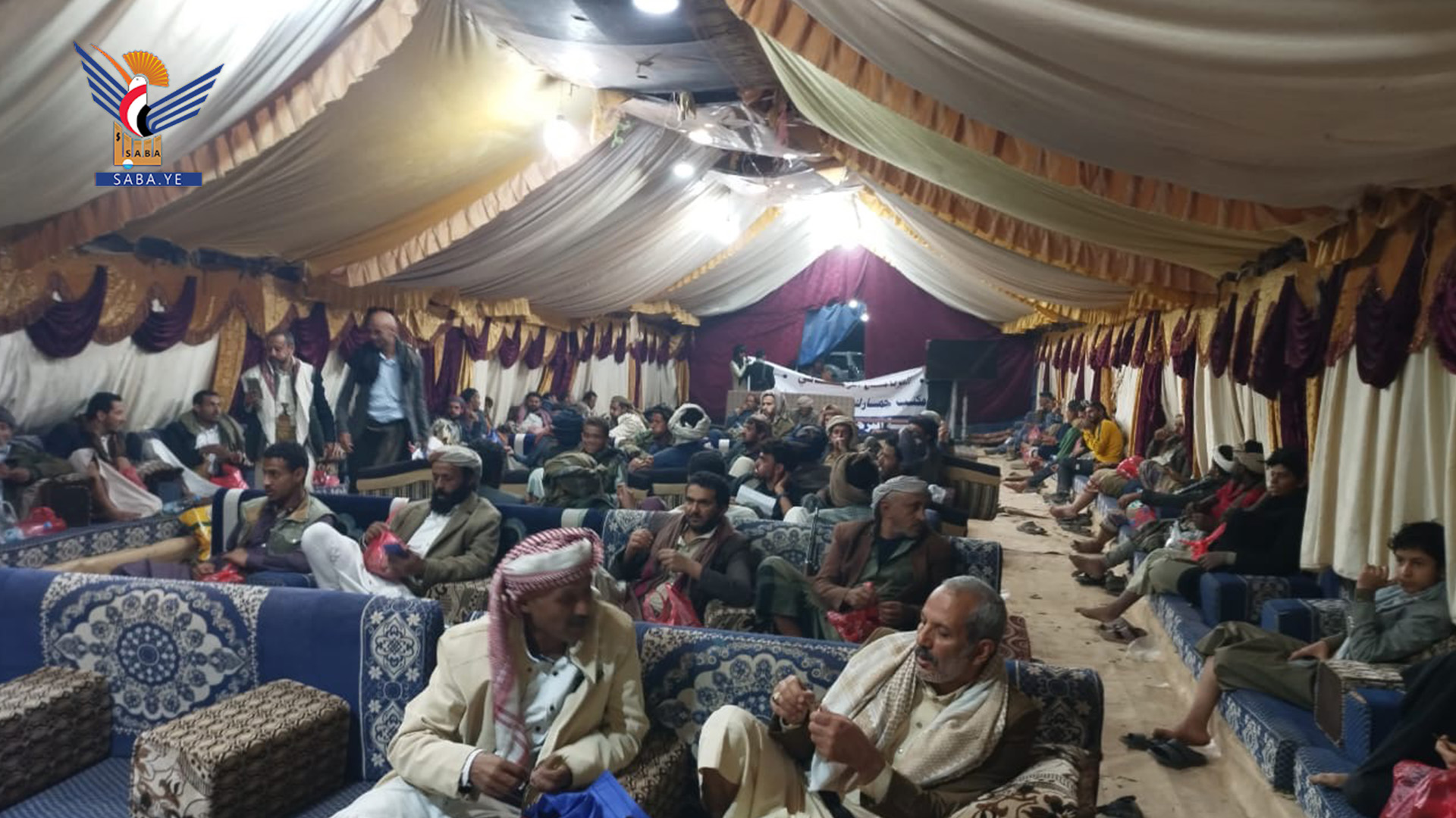 أمسية رمضانية في مديرية دمت بالضالع