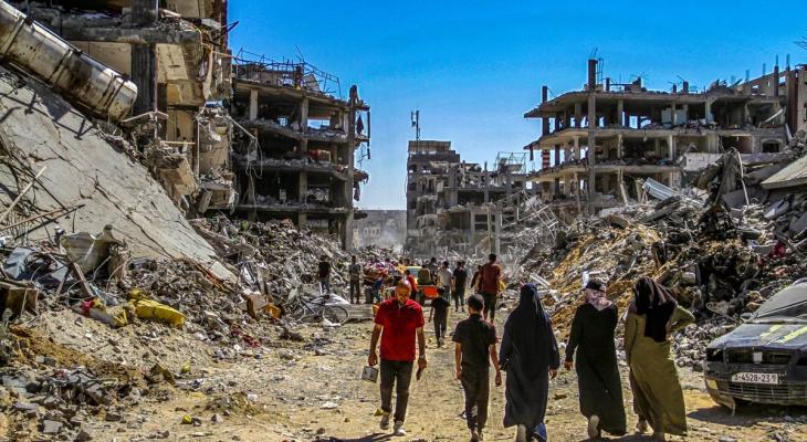 ثلاثة شهداء في قصف العدو الإسرائيلي تجمعا لمواطنين شمال قطاع غزة