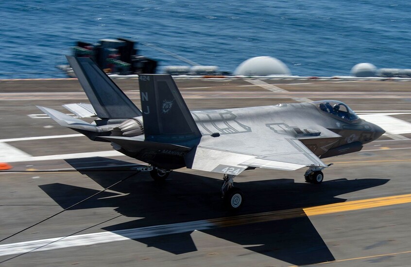 تحطم ثاني مقاتلة أمريكية "إف- 35" خلال عام